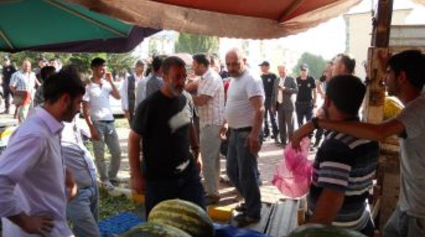 Polis-tablacı kavgasında 4 kişi g&ouml;zaltına alındı