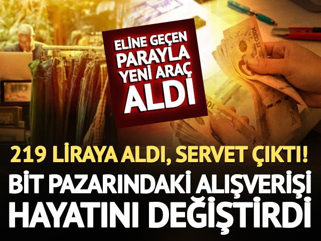 219 liraya aldı, servet &ccedil;ıktı! Bit pazarındaki alışverişi hayatını değiştirdi