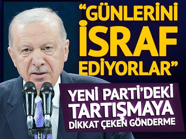 Yeni Parti'deki tartışmaya dikkat &ccedil;eken g&ouml;nderme