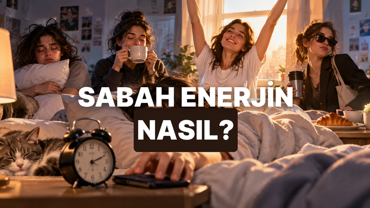 Sabahları nasıl bir enerjiyle uyanıyorsun?