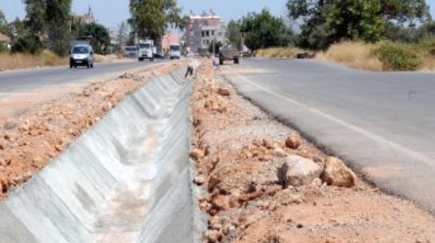 Kepez&rsquo;de su taşkınları trapez kanalla &ouml;nlenecek