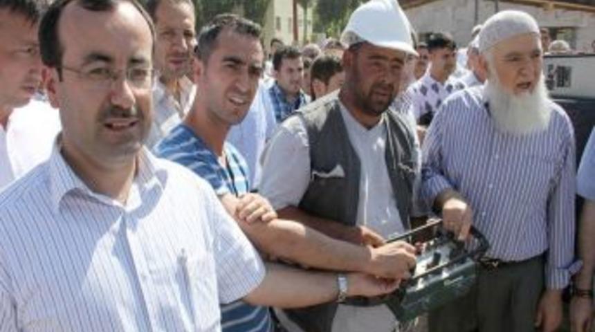 Aksaray'da 120 kişilik &ouml;ğrenci yurdunun temeli dualarla atıldı