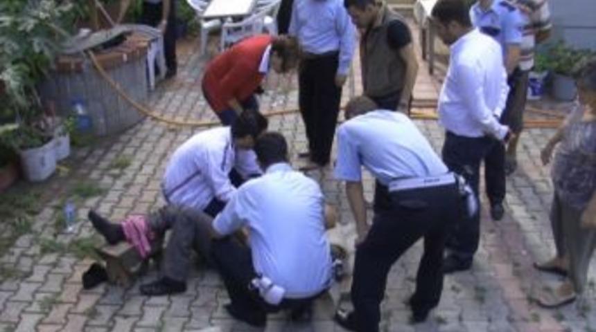 Tartıştığı ev sahibini silahla yaraladı