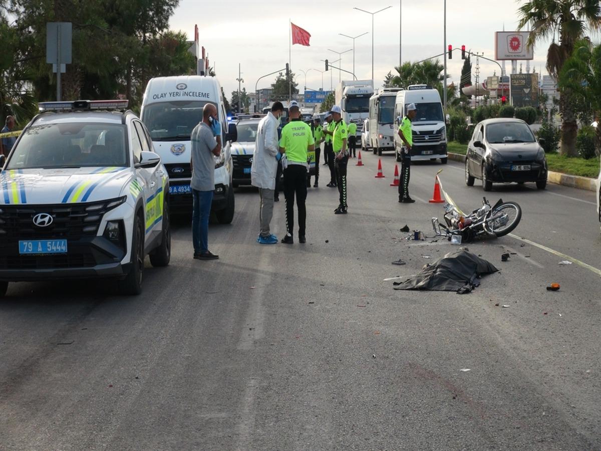 Kilis’te beton mikseri ile motosiklet çarpıştı: 1 ölü, 1 yaralı 1
