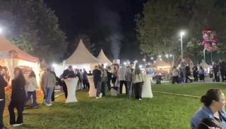 Bursa Gastronomi Festivali'nde akşam yoğunluğu