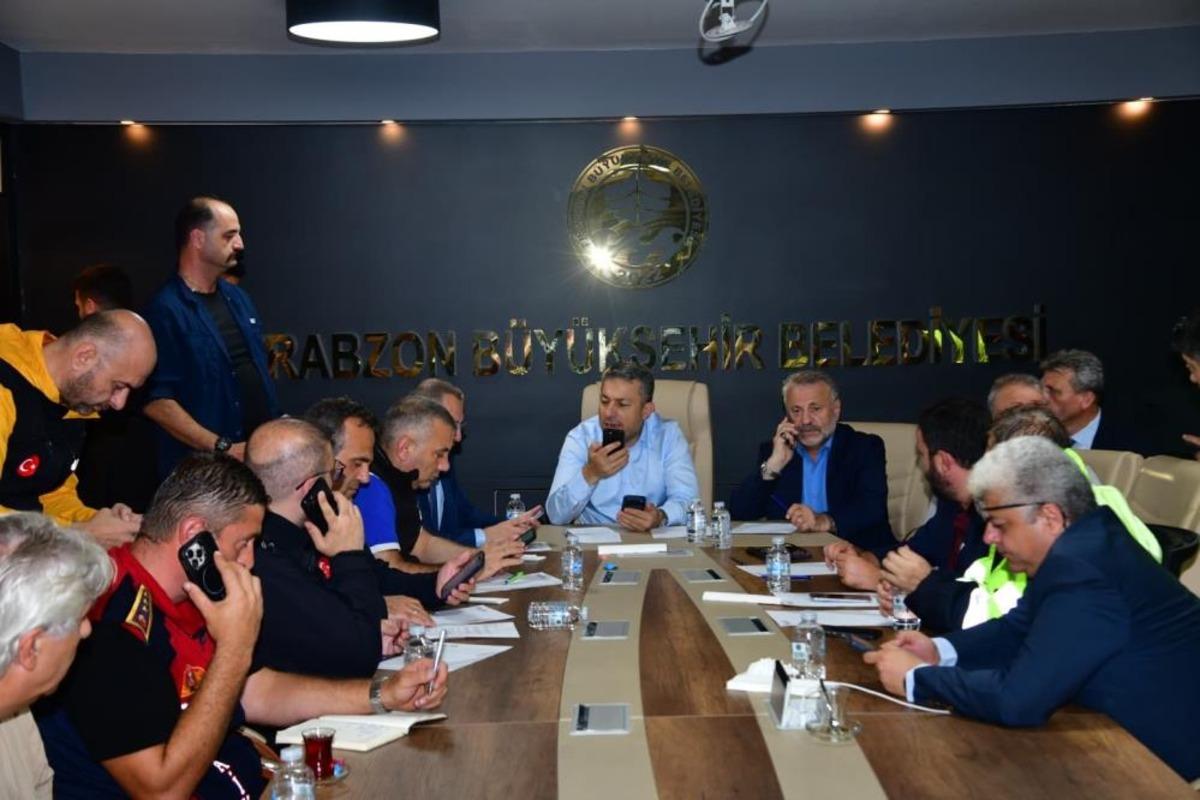 Trabzon da metrekareye 50 kg yağış düştü 1