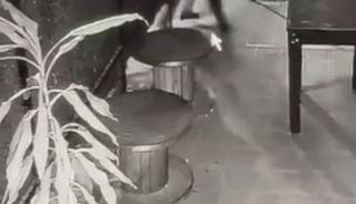 Binanın &ccedil;&ouml;kme anları ortaya &ccedil;ıktı: 2 kişi son anda kurtuldu