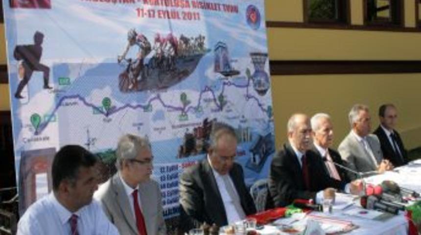 Kuruluş ve Kurtuluş'un toprakları bisiklet turu ile birleşecek