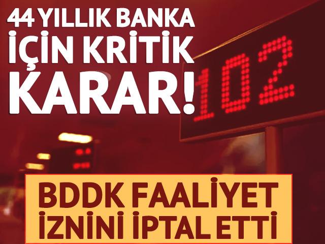 İran bankası Bank Mellat'ın T&uuml;rkiye'deki faaliyet izni kaldırıldı