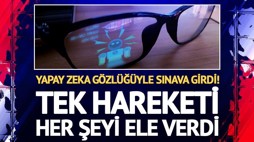 Yapay zeka g&ouml;zl&uuml;ğ&uuml;yle sınava girdi! Tek hareketi her şeyi ele verdi