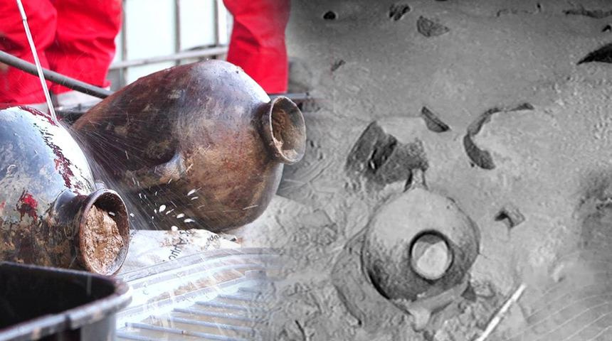 Doğalgaz ararken karşılarına &ccedil;ıktı! 3 bin 300 yıllık hazine denizin dibinde bulundu