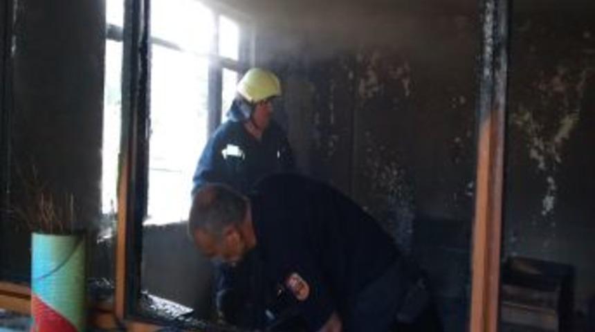 D&uuml;zce&rsquo;de yangın paniğe neden oldu