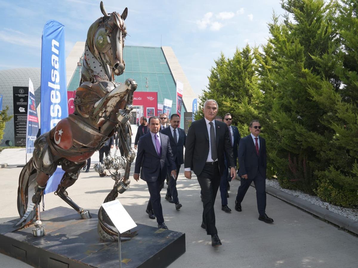 Bakan Ersoy başkentte startı verdi! Ankara Kültür Yolu Festivali başladı 7