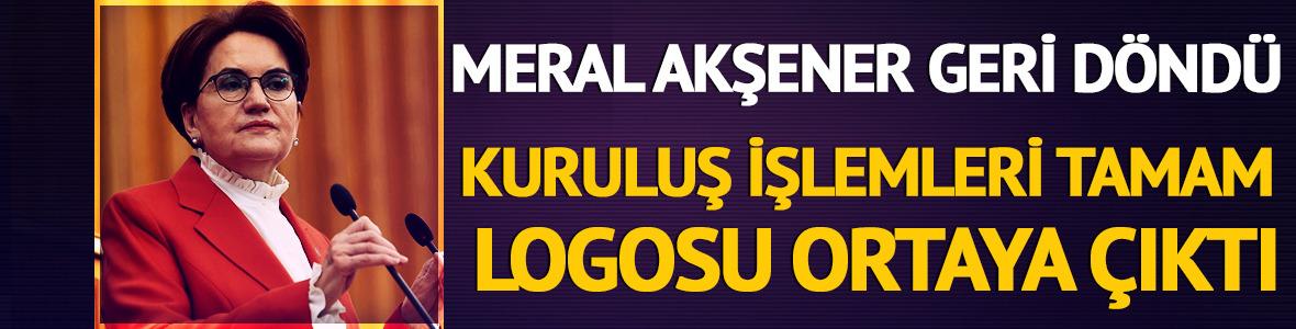 Meral Akşener vakıf kurdu! İşlemler tamamlandı, logosu belli oldu