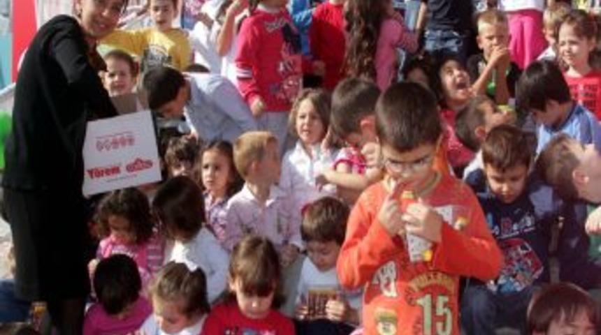 Minik akademililer yeni eğitim yılına balla başladı