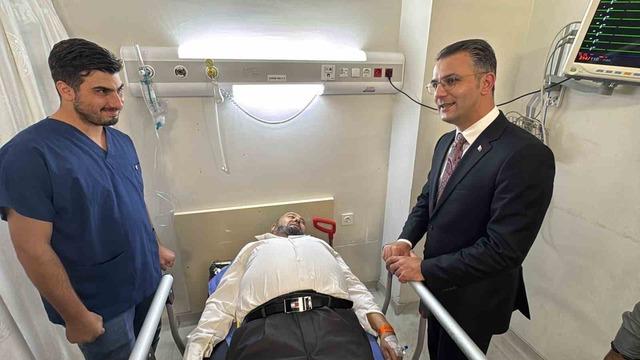 İki otomobil &ccedil;arpıştı, Kıbrıs gazisi yaralandı 1
