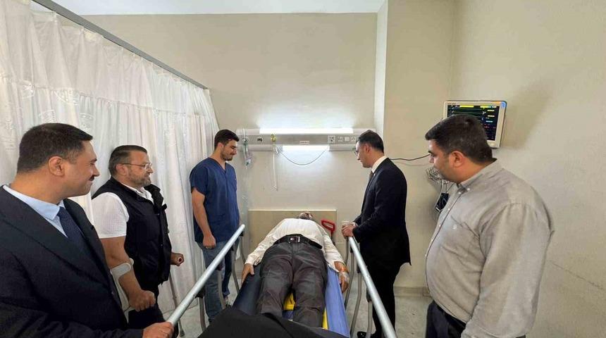 İki otomobil &ccedil;arpıştı, Kıbrıs gazisi yaralandı