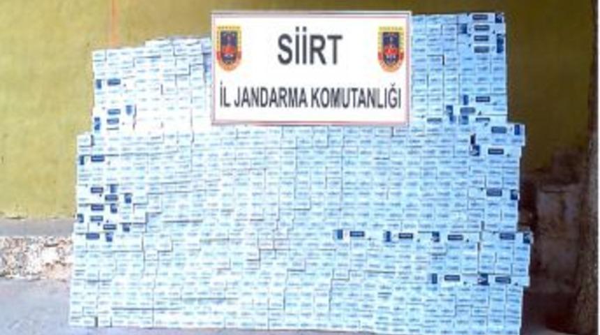 41 bin paket ka&ccedil;ak sigara ele ge&ccedil;irildi
