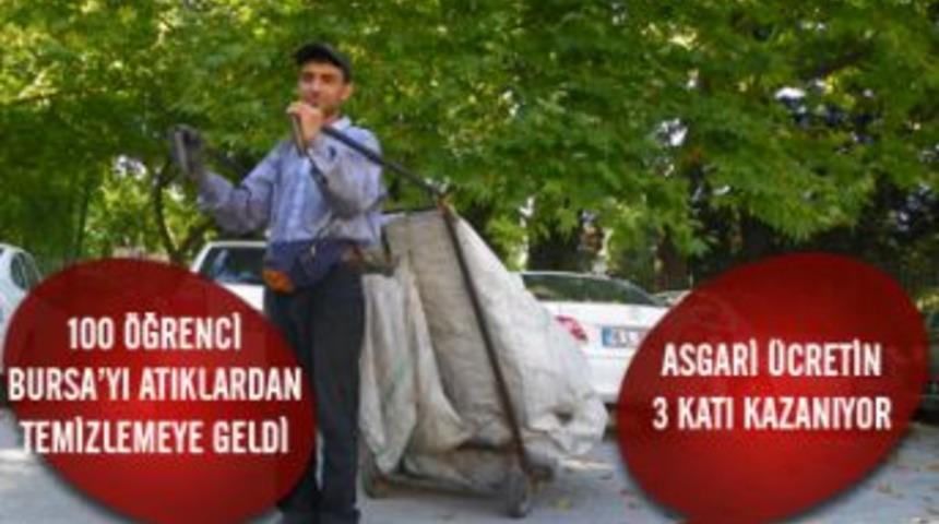 &Ccedil;evre dostu &ouml;ğrencinin kayıt parası savaşı