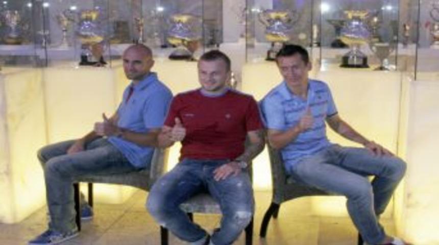 Trabzonspor'da Slovak futbolcular başanı s&ouml;z&uuml; verdi