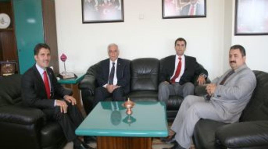 Yargıtay 1. Başkan Vekili Ak&ccedil;in'den Başkan &Ccedil;akır&rsquo;a ziyaret