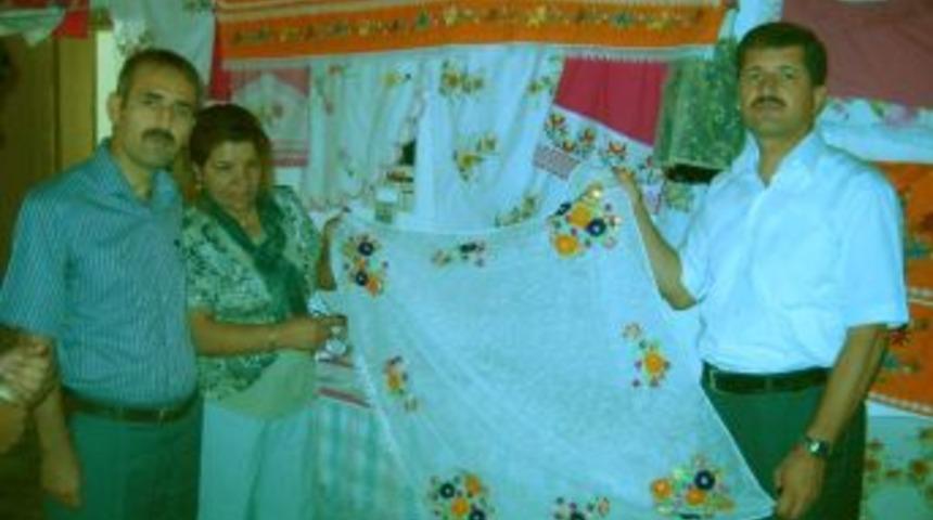 Sumbas'ta makine nakışı kursu a&ccedil;ıldı