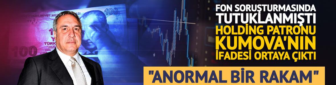 Altun&ccedil; Kumova'nın ifadesi ortaya &ccedil;ıktı: "Anormal bir rakam"