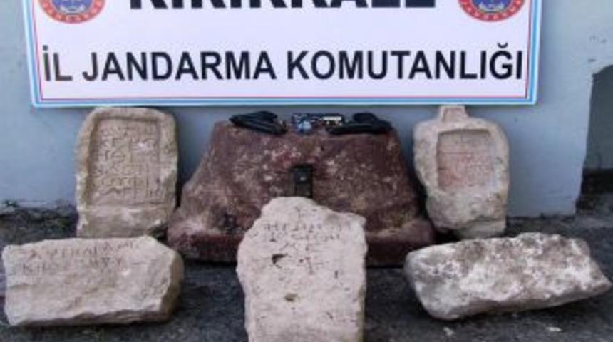 Tarihi eser ka&ccedil;ak&ccedil;ıları yakalandı