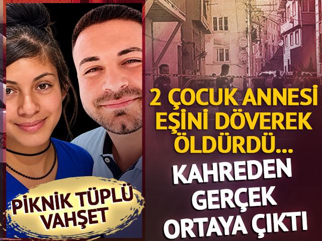 Yer: Osmaniye... 2 &ccedil;ocuk annesi eşini piknik t&uuml;p&uuml;yle katletti: Talihsiz kadın ikizlere hamileymiş