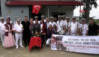 Trabzon'da gazilere duygulandıran s&uuml;rpriz