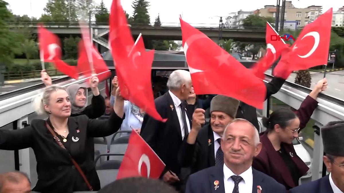 Trabzon da gazilere duygulandıran s&uuml;rpriz 1