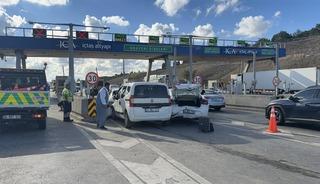 Kuzey Marmara Otoyolu'nda zincirleme kaza: 2 yaralı