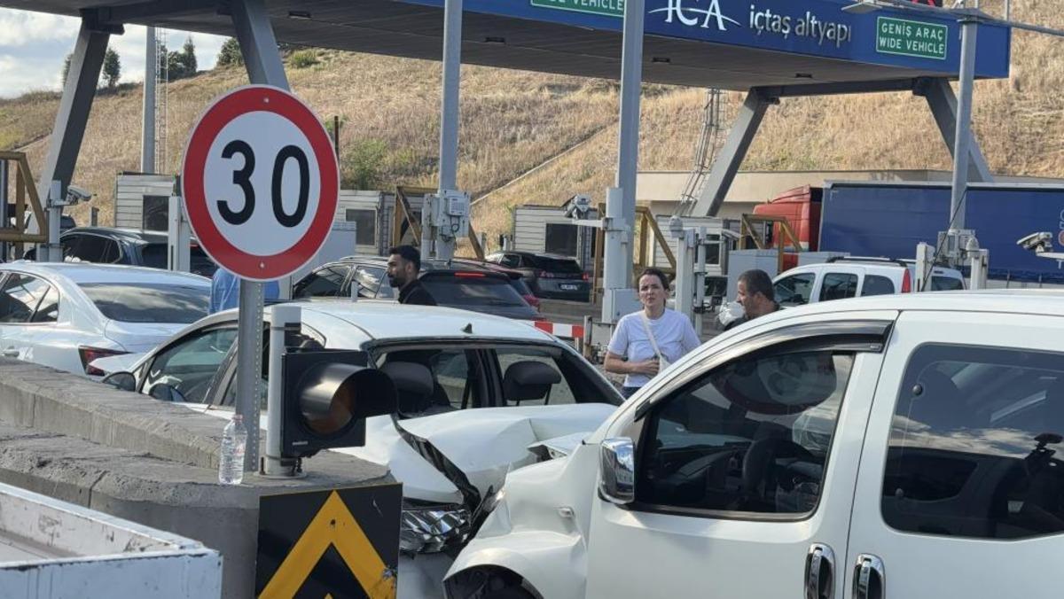 Kuzey Marmara Otoyolu nda zincirleme kaza: 2 yaralı 2