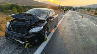Malatya’da otomobille çarpışan motosiklet sürücüsü hayatını kaybetti
