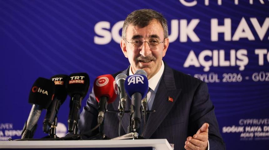 Cumhurbaşkanı Yardımcısı Yılmaz: "Kaynaklarımızı &uuml;retimi artıran yatırımlara y&ouml;nlendirmeye devam edeceğiz"