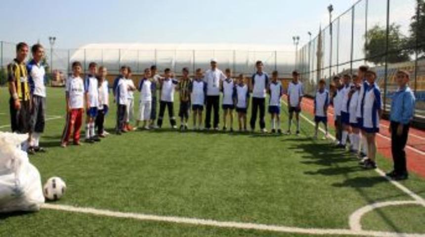 Elmadağ&rsquo;da &ccedil;ocuklar yaz spor okullarını sevdi