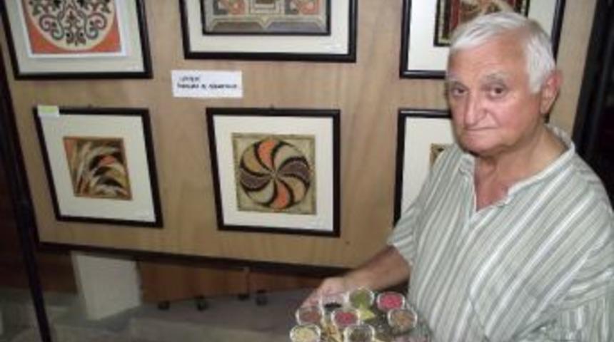 Bitki tohumlarını sanat eserine d&ouml;n&uuml;şt&uuml;r&uuml;yor