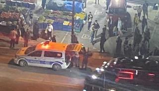 Manav esnafı arasında sopalı kavga: O anlar kamerada