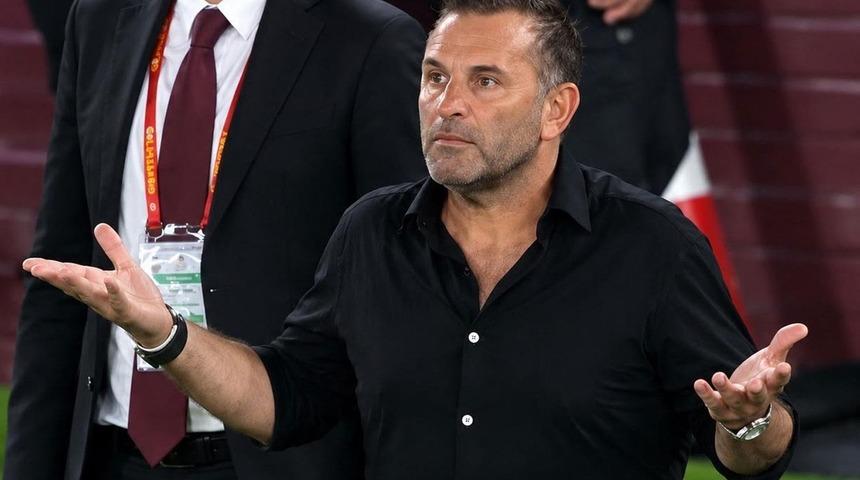 Kırmızı kart g&ouml;rm&uuml;şt&uuml;! Okan Buruk'tan Trabzonspor hezimeti sonrası olay a&ccedil;ıklama