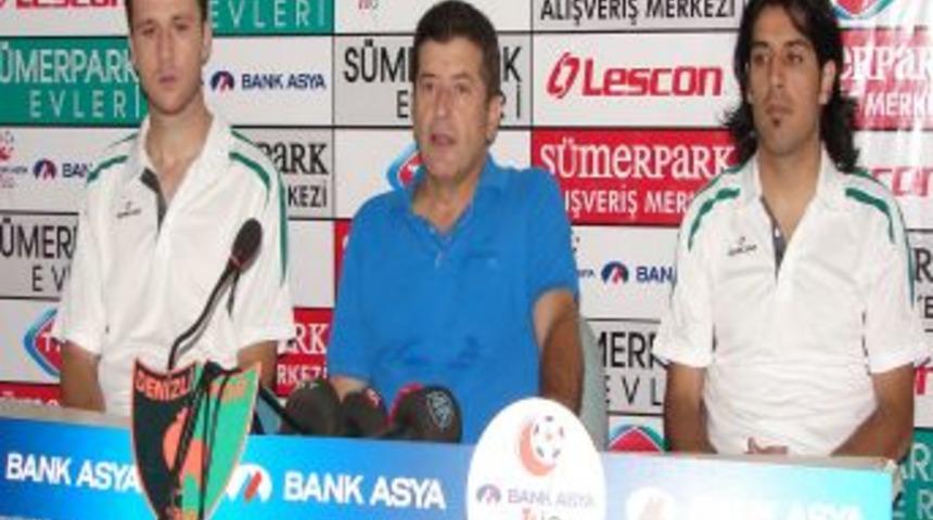 Denizlispor Teknik Direkt&ouml;r&uuml; Kurtar: Hedefimiz s&uuml;per lig