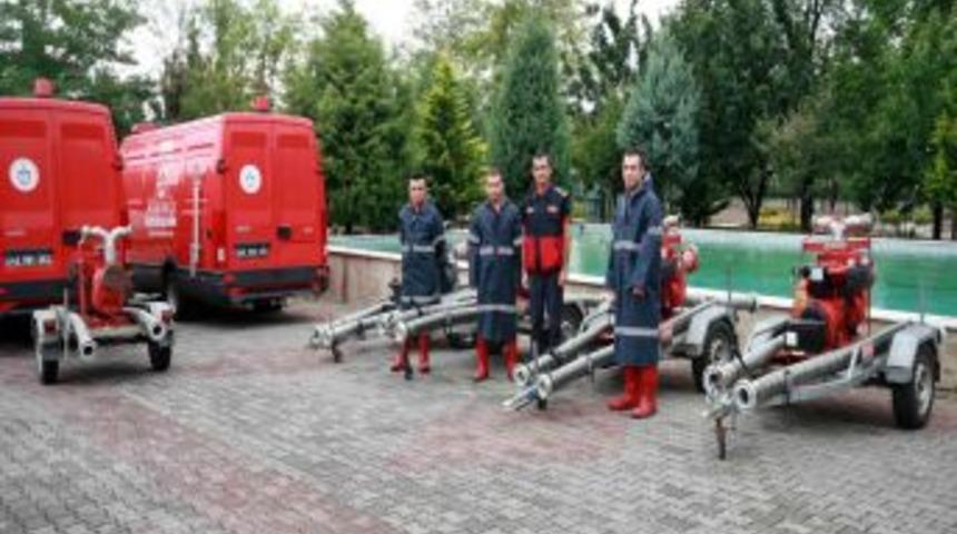 Su baskını ve fırtınaya karşı ekip kuruldu