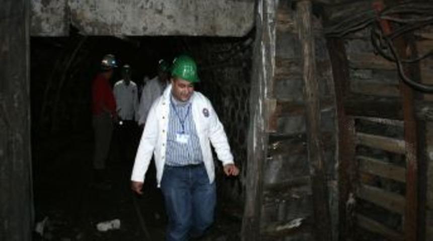Akademisyenler, maden ocağını gezdi