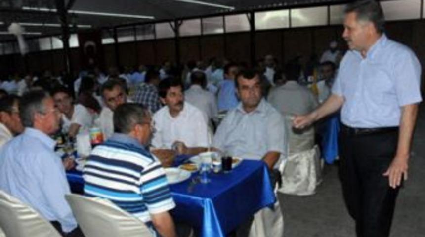 Daire m&uuml;d&uuml;rleri iftarda buluştu