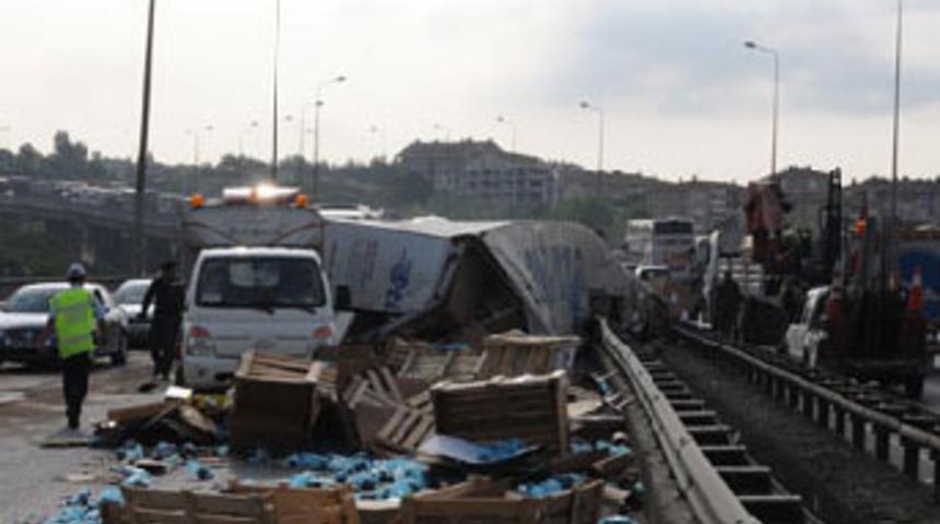 Kaza ucuz atlatıldı