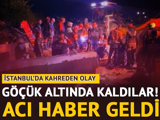 B&uuml;y&uuml;k&ccedil;ekmece&rsquo;deki g&ouml;&ccedil;&uuml;kten acı haber: İş&ccedil;ilerden biri yaşamını yitirdi