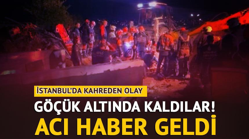 İstanbul'da g&ouml;&ccedil;&uuml;kten acı haber