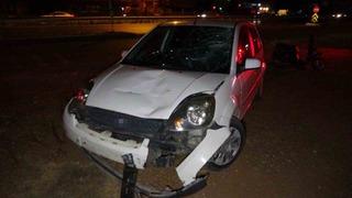 Manavgat’ta motorlu bisiklet ile otomobil çarpıştı: 1 yaralı