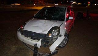 Manavgat&rsquo;ta motorlu bisiklet ile otomobil &ccedil;arpıştı: 1 yaralı