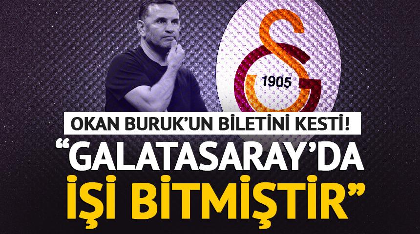 Okan Buruk i&ccedil;in derbinin ardından &ccedil;ok konuşulacak s&ouml;zler: Galatasaray'da işi bitmiştir