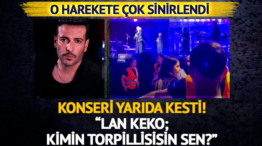 Oğuzhan Ko&ccedil; konseri yarıda kesti: "Kimin torpillisisin sen?"